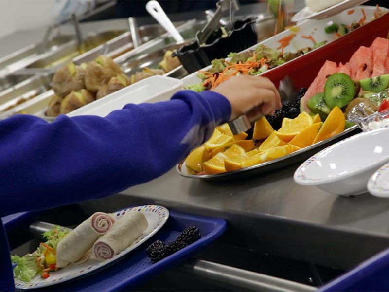 Denbighshire County Council is re-launching its school meal catering service