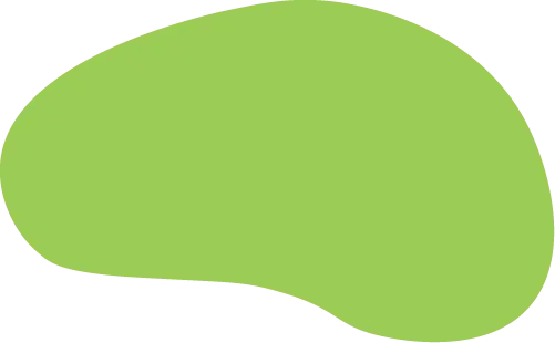 small green blob